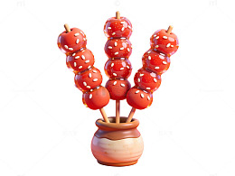 卡通糖葫芦插画97