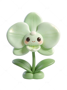 可爱卡通花朵形象67