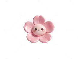 粉色可爱花朵玩偶06