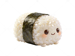 可爱饭团卡通形象02