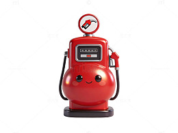 可爱红色加油机91