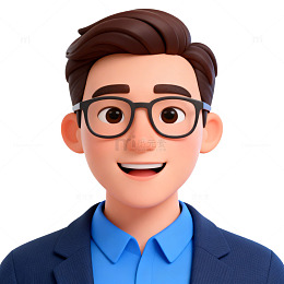 卡通男士头像职业形象