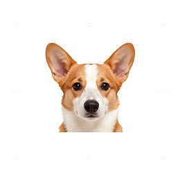 可爱狗狗肖像摄影特写