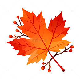 秋叶艺术平面设计素材