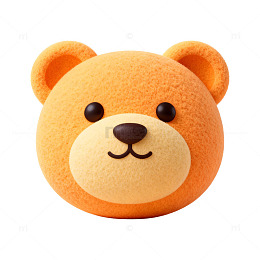 可爱卡通小熊毛绒玩具