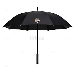 黑色商务雨伞设计素材