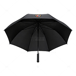 黑色简约雨伞设计素材