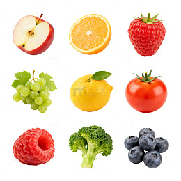 水果蔬菜色彩丰富摄影图片