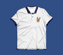 文创产品展示图  短袖产品样机