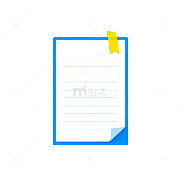 简约便签图标设计元素