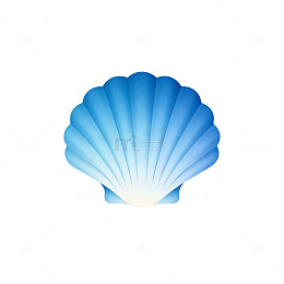 海洋贝壳图案设计元素