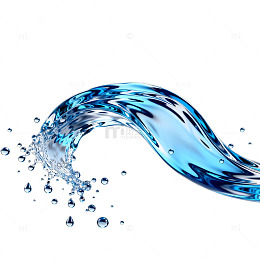 动感水流视觉效果AI创作