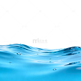 水波荡漾蓝色调画面