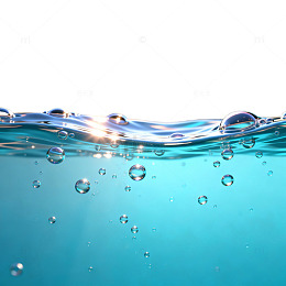 AI生成水波泡泡图