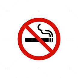 禁烟标志警示标识