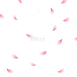 简约粉色花瓣背景设计素材