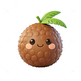 可爱卡通荔枝拟人化形象设计