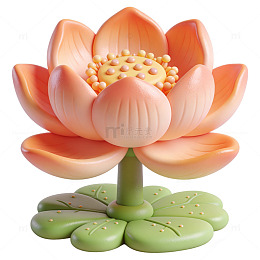 荷花造型装饰品