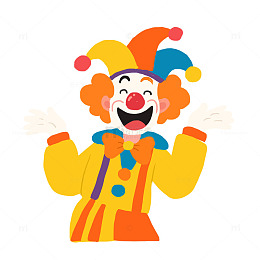小丑愚人节免抠元素