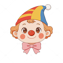 愚人节卡通小丑