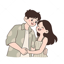 白色情人节情人爱情约会免抠元素