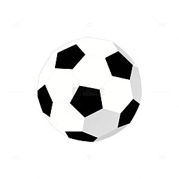 简约足球图案