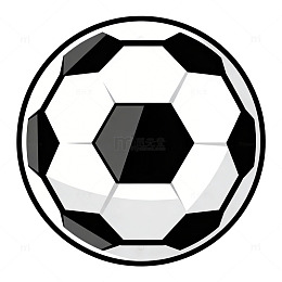 卡通足球图案设计元素