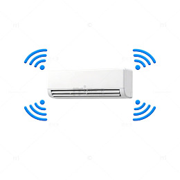 智能空调无线控制示意图