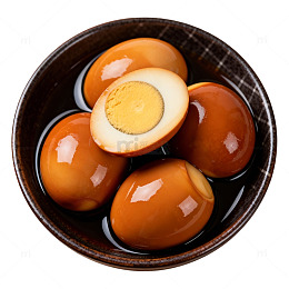 卤蛋美食特写片