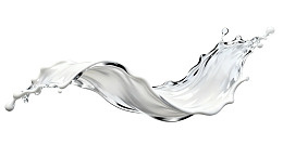 白色液体飞溅动态瞬间