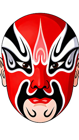 京剧脸谱艺术图案图片