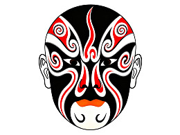 京剧脸谱艺术图案图片