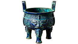古代青铜鼎造型精美图片