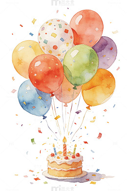 清新手绘节日海报 元素