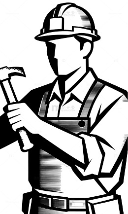 极简国风劳动节致敬劳动者