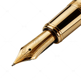 写实钢笔书法复古元素