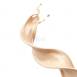 动感液体飞溅设计素材
