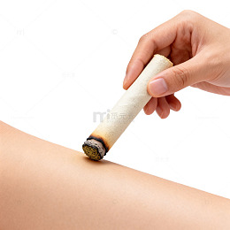 艾灸疗法人体应用实拍图