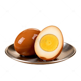 卤蛋美食插画图片