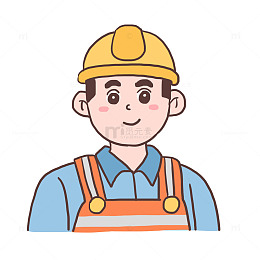 劳动节工人免抠元素