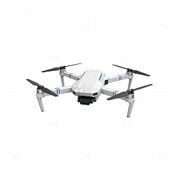 现代无人机科技产品渲染图