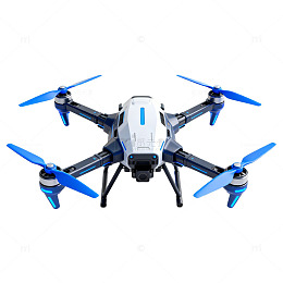 科技感无人机三维渲染图