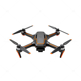 现代无人机三维渲染图