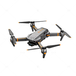 现代无人机科技产品渲染图