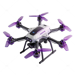 科技风无人机四轴飞行器产品展示