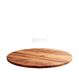 简约木质圆盘静物
