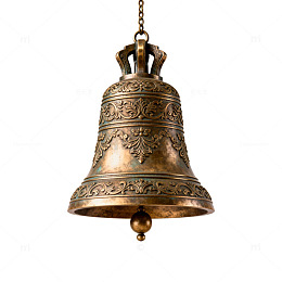 复古铜铃吊灯装饰