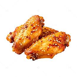 美味炸鸡块美食片