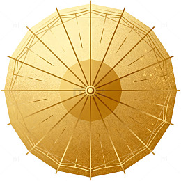 金色几何图形设计元素