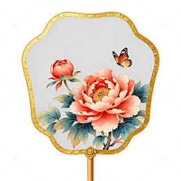 传统中国风团扇